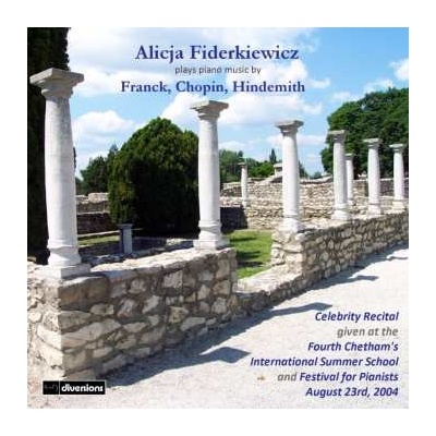 César Franck - Plays Piano Music By Franck, Chopin, Hindemith CD – Hledejceny.cz