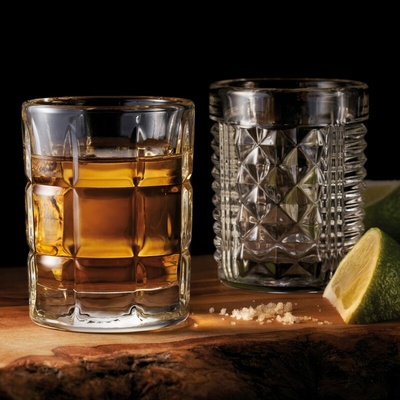 La Rochere Poháre na whisky na alkohol AFTER číra DARČEKOVÉ BALENIE 4 x 60 ml