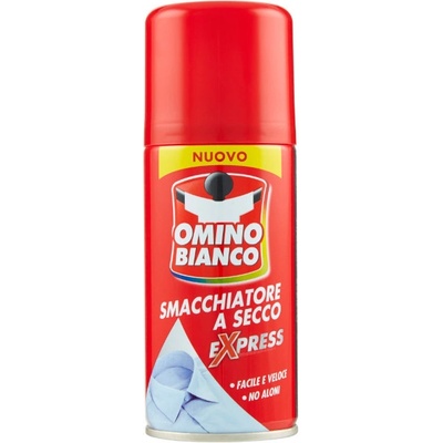 Omino Bianco Smacchiatore a Secco Express suchý odstraňovač skvrn z tkanin ve spreji 125 ml