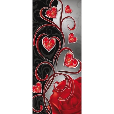 Preinterier DV0155 Fototapeta na stenu Srdiečka vlies 91cm x 211cm