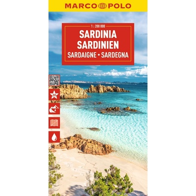 Itálie, Sardinie: mapa – Marco Polo – Hledejceny.cz
