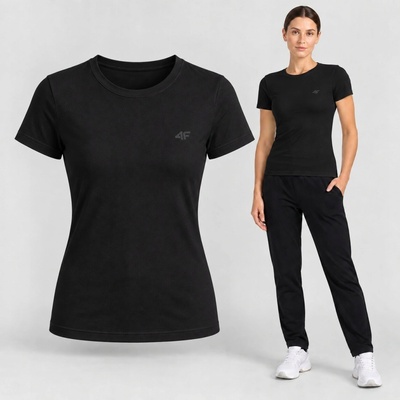 4F Dámske tričko TSHIRT MARGOT Čierna