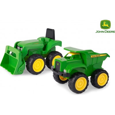 Tomy John Deere Kids Traktor a sklápěč set na písek