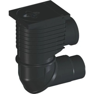HL lapač střešních splavenin DN110/125, horizontální připojení DN110 - HL600NHO