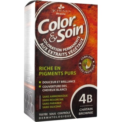 Color & Soin Odolná barva kaštanově hnědá 4B