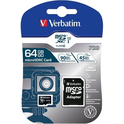 Verbatim SDXC UHS-I U1 64GB 47042