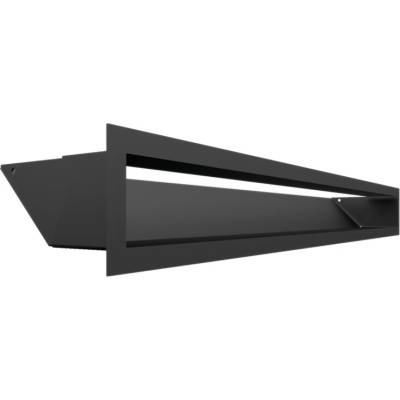 Kratki Mriežka LUFT 90 x 800 mm čierna 45S SF - plytká