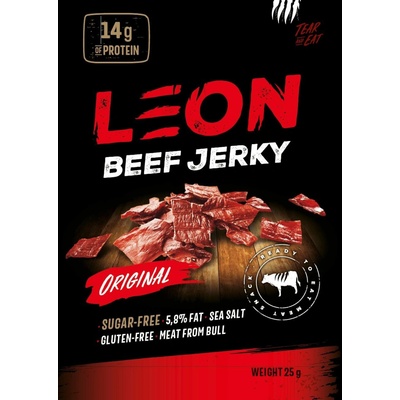 Leon Jerky Beef Original 25 g – Hledejceny.cz