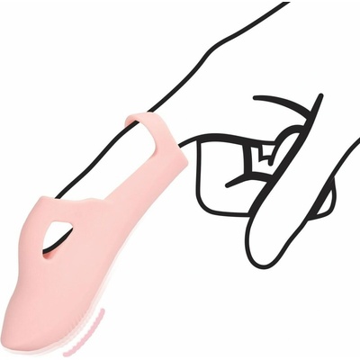 Shots Loveline Silicone Finger Vibrator Lavender silikónový vibrátor na prst pre ženy a páry