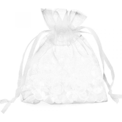 Ostatní sáček organza bílý 15x23cm