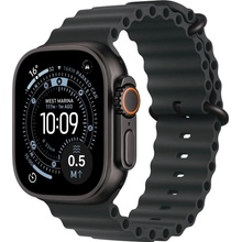 Apple Watch Ultra 3 (2025) 49mm Černý titan s černým oceánským řemínkem MF0J4QC/A