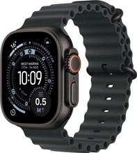 Apple Watch Ultra 3 (2025) 49mm Černý titan s černým oceánským řemínkem MF0J4QC/A