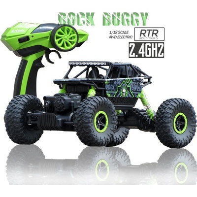 Rock Crawler Reely SPL Technik RC auto RTR zelená 1:18