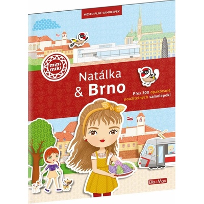 Natálka & Brno město plné samolepek