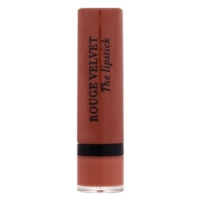 Bourjois Paris Rouge Velvet The Lipstick matná rúž 53 Caramel Salé 2,4 g
