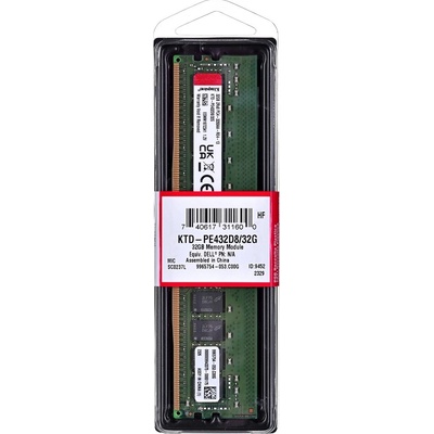 Kingston DDR4 32GB 3200MHz CL22 KTD-PE432D8/32G