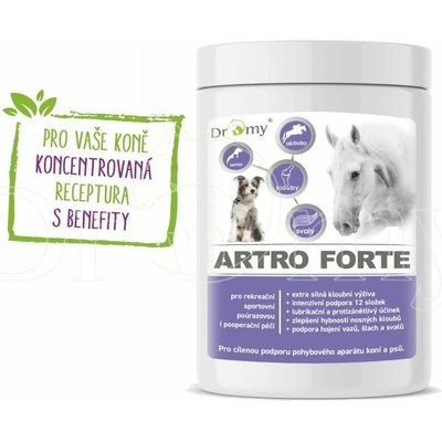 DROMY Artro kloubní výživa pro koně s MSM a kolagenem 0,75 kg