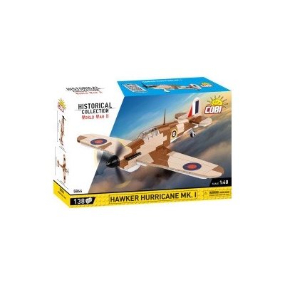 COBI 5866 World War II 1:48 Stíhacie lietadlo Hawker Hurricane MK.I