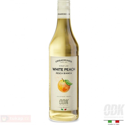 ODK Sirup Bílá broskev White Peach 0,75 l