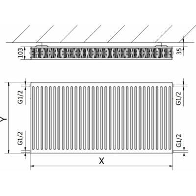 Mexen C22 600 mm x 1800 mm