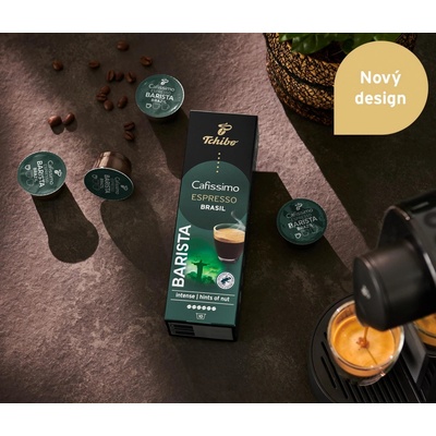 Tchibo Cafissimo Espresso Brasil pražená mletá káva 10 ks – Hledejceny.cz