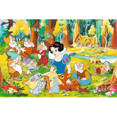TREFL Disney Sněhurka a sedm trpaslíků 600 dielov