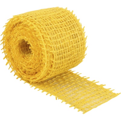Bellatex Jutový dekorační pásek ŽLUTÝ 2520/110, šířka 4cm, návin 3m