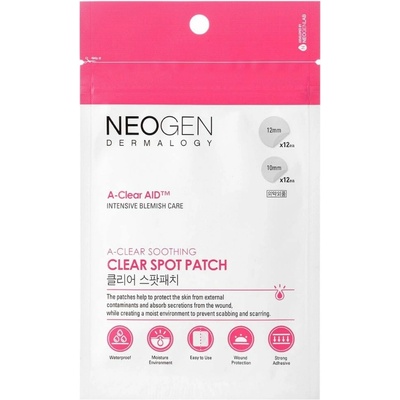 NEOGEN Dermalogy A Clear Zklidňující náplast na skvrny 24 náplastí
