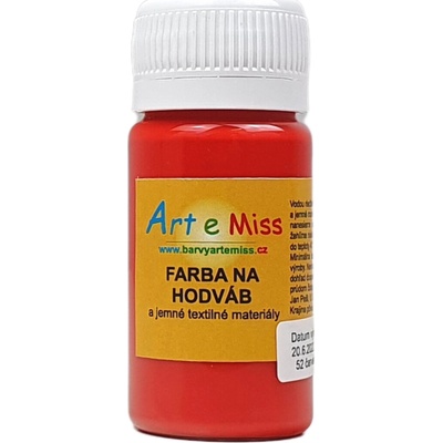 Artemiss Farba na hodváb 52 červená 110 g
