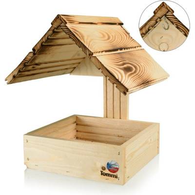 Tommi Krmítko pre venkovní ptactvo přístřešek 22,5 × 22,5 × 31,5 cm