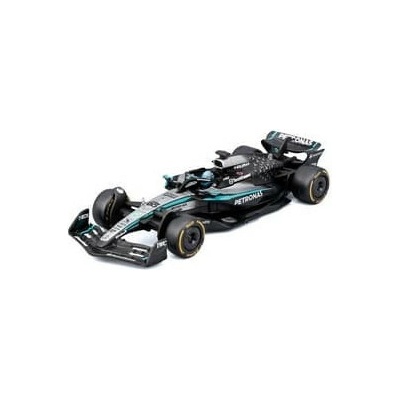 Bburago RACE F1 v dekorativním boxu Mercedes-AMG Petronas W16 2025) č. 63 George Russell 1:43