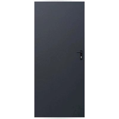B2B Partner Plechové levé antracit 80 x 197 cm – Hledejceny.cz