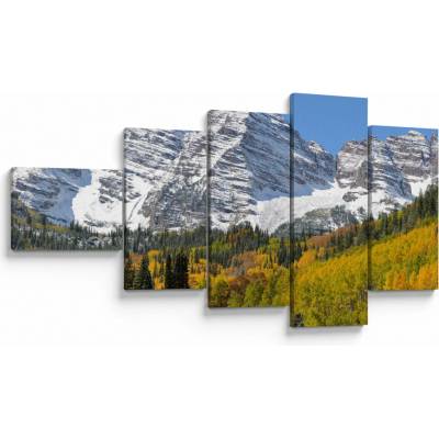 Obraz - Maroon Peak, päťdielne 110x60 cm
