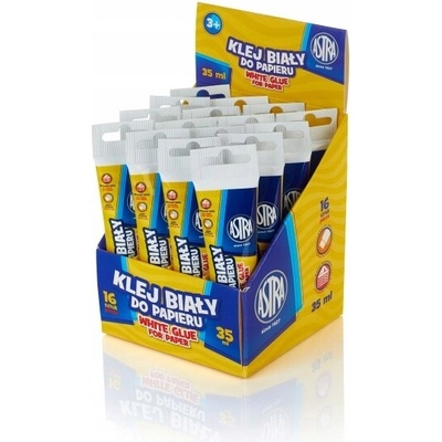 Astra Biele lepidlo na papier v tube 45 ml
