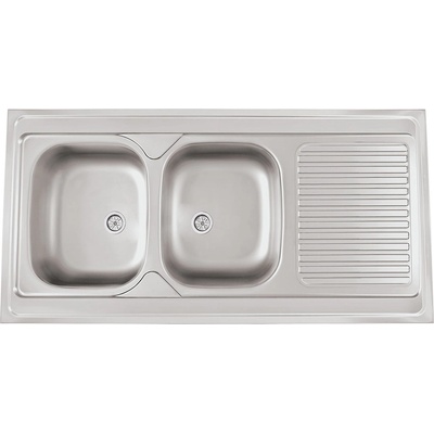 Sinks RDCPM12060026M CLP-A 1200 DUO M 0,6mm matný