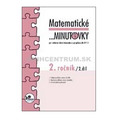 Matematické minutovky pro 2. ročník/ 2. díl Josef Molnár; Hana Mikulenková [CZ
