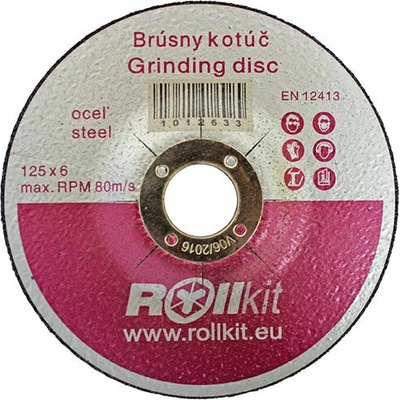 umakov-cz Brusný kotouč na ocel, 125x6x22,2mm – Hledejceny.cz