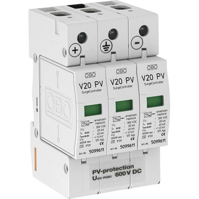 OBO Bettermann 5094605 V20-C 3PH-600 zvodič prepätia 20 kA 1 ks