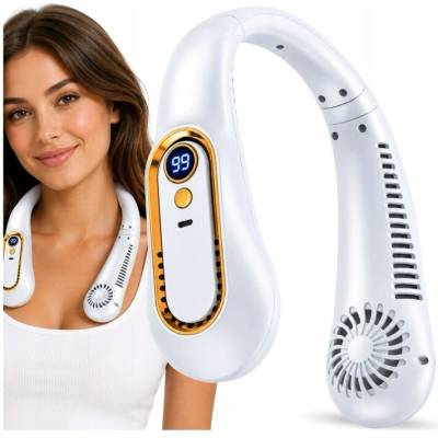Bedee MINI Hanging Neck Fan White