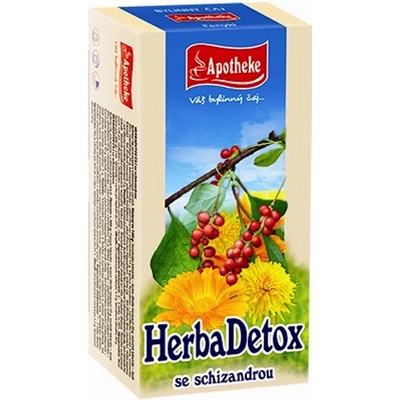 Apotheke HerbaDetox se schizandrou čaj 20 x 1,5 g