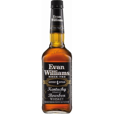 Evan Williams Black 43% 0,7 l (holá láhev)