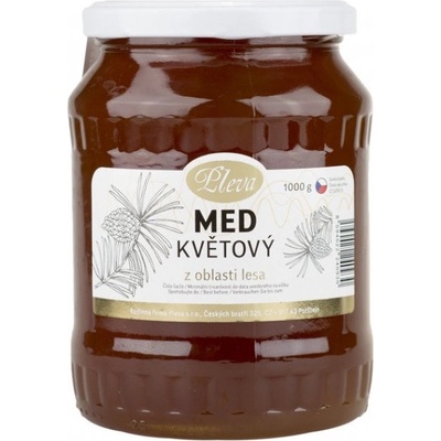 Pleva Med květový z oblasti lesa 950 g