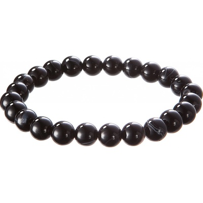 Pavona náramek s minerálními kameny onyx 43056.3