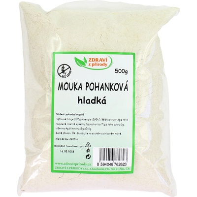 Zdraví z přírody Mouka pohanková hladká 0,5 kg