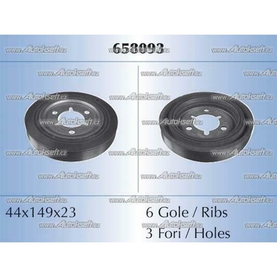 Starline řemenice klikové hřídele RS 658093