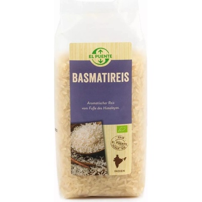El Puente Bio Basmati rýže z Indie 0,5 kg