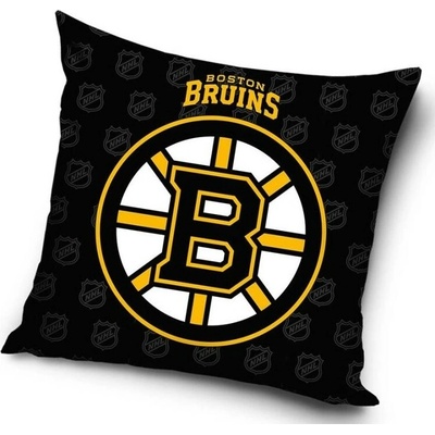 TipTrade Velurový vankúš NHL Boston Bruins 40x40