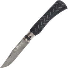 Old Bear Damascus DS93X satin with black laminated handle M 9305/19_NHK 93X OBB