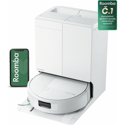 iRobot Roomba Plus 675 Combo + AutoWash Dock White