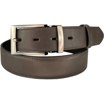 Penny Belts pánský kožený opasek 35-020-3-50 šedý